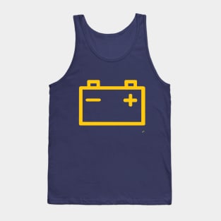 Geo3Doodles Battery Warning Tank Top